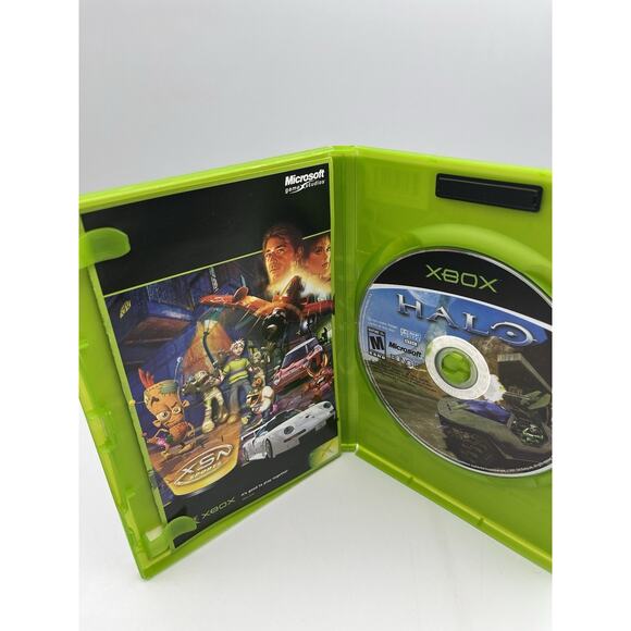 Halo: Combat Evolved (Microsoft Xbox, 2001) GOOD W/MANUAL! - Picture 3 of 8
